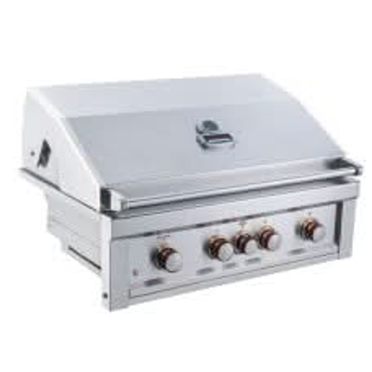Sunstone Ruby - 36-Inch 4-Burner Built-In Grill - Natural Gas - Open Box - RUBY4BIR-NG-OB