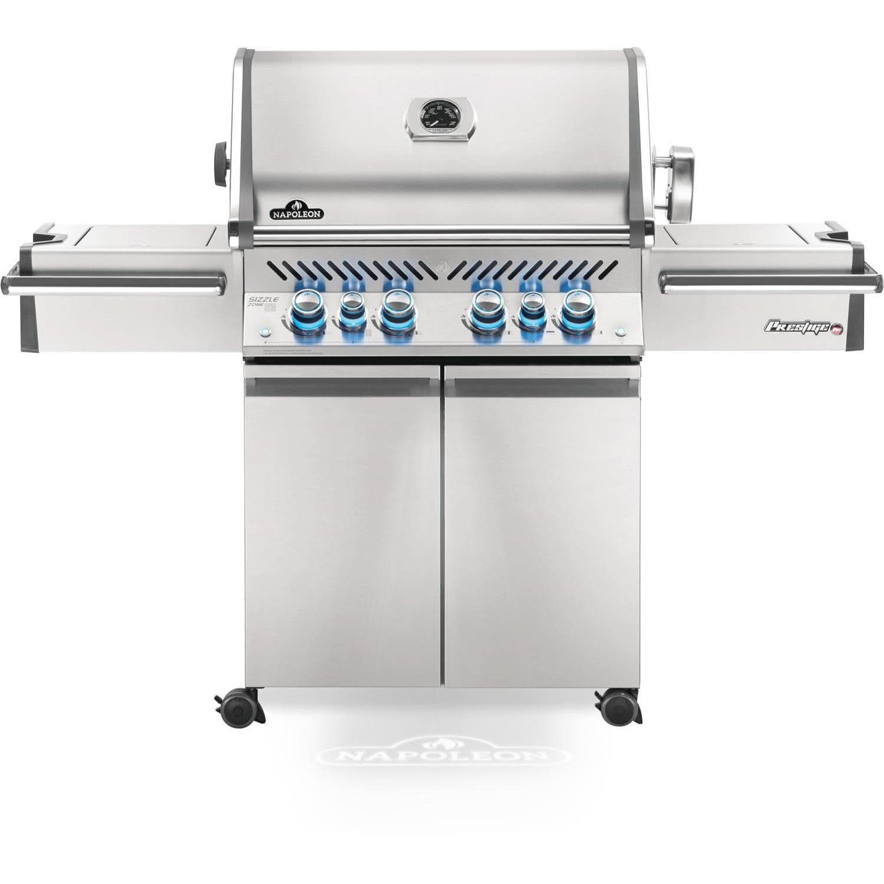 Napoleon Prestige PRO 500 - 66-Inch 4-Burner Freestanding Grill - Open Box - Liquid Propane Gas - PRO500RSIBPSS-3-OB