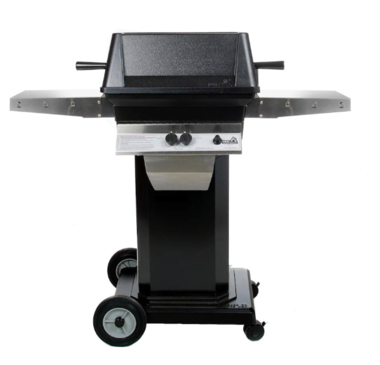 PGS A Series A40 - 2-Burner Stainless Steel Patio Base Grill - Liquid Propane Gas - A40LP + ASPED + ANB