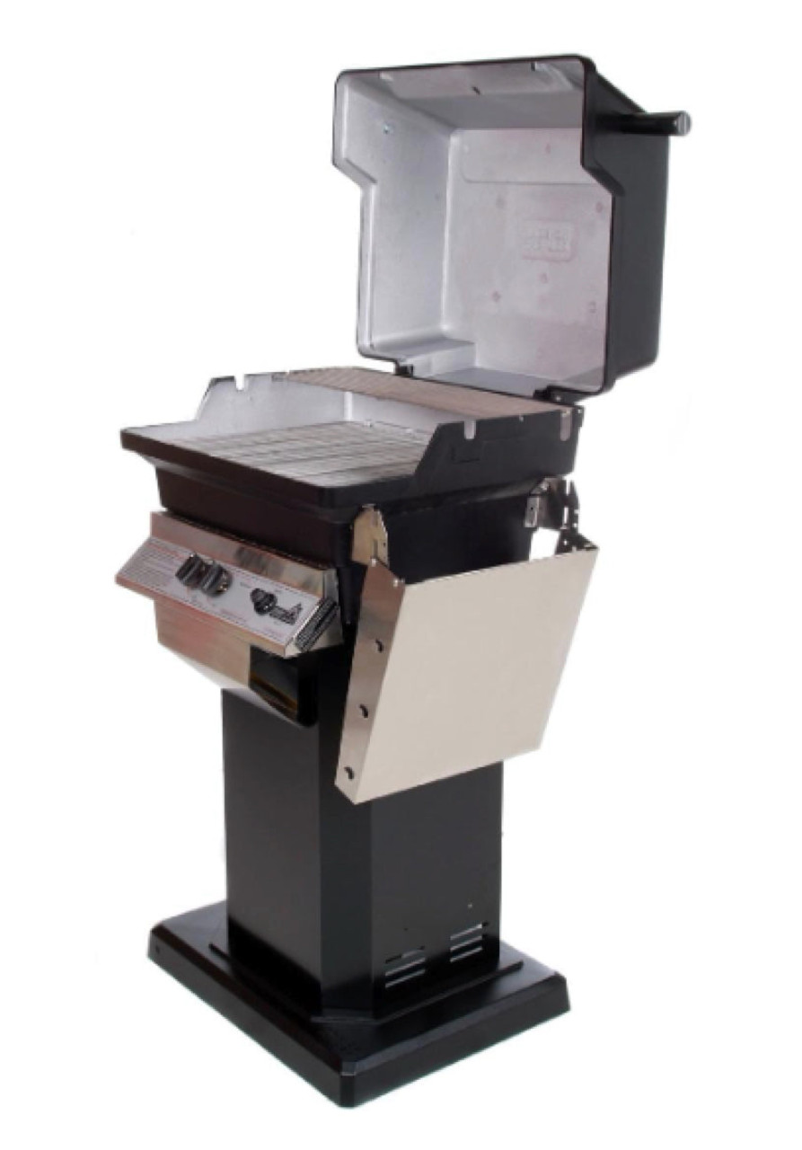 PGS A-Series A40 - 2-Burner Black Patio Base Grill - Liquid Propane Gas - A40LP + ABPED + ANB