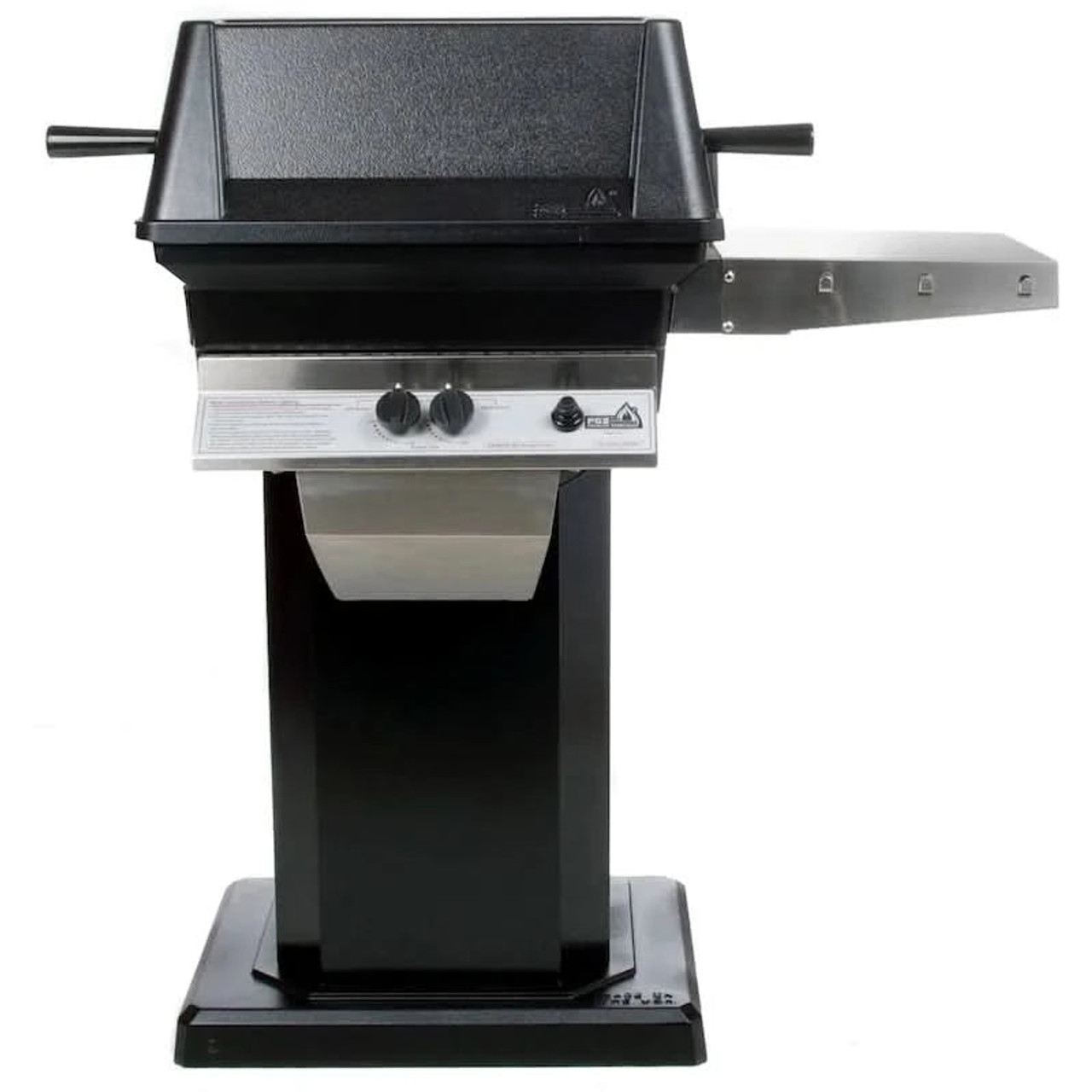 PGS A-Series A30 - 2-Burner Black Patio Base Grill - Natural Gas - A30NG + ABPED + ANB