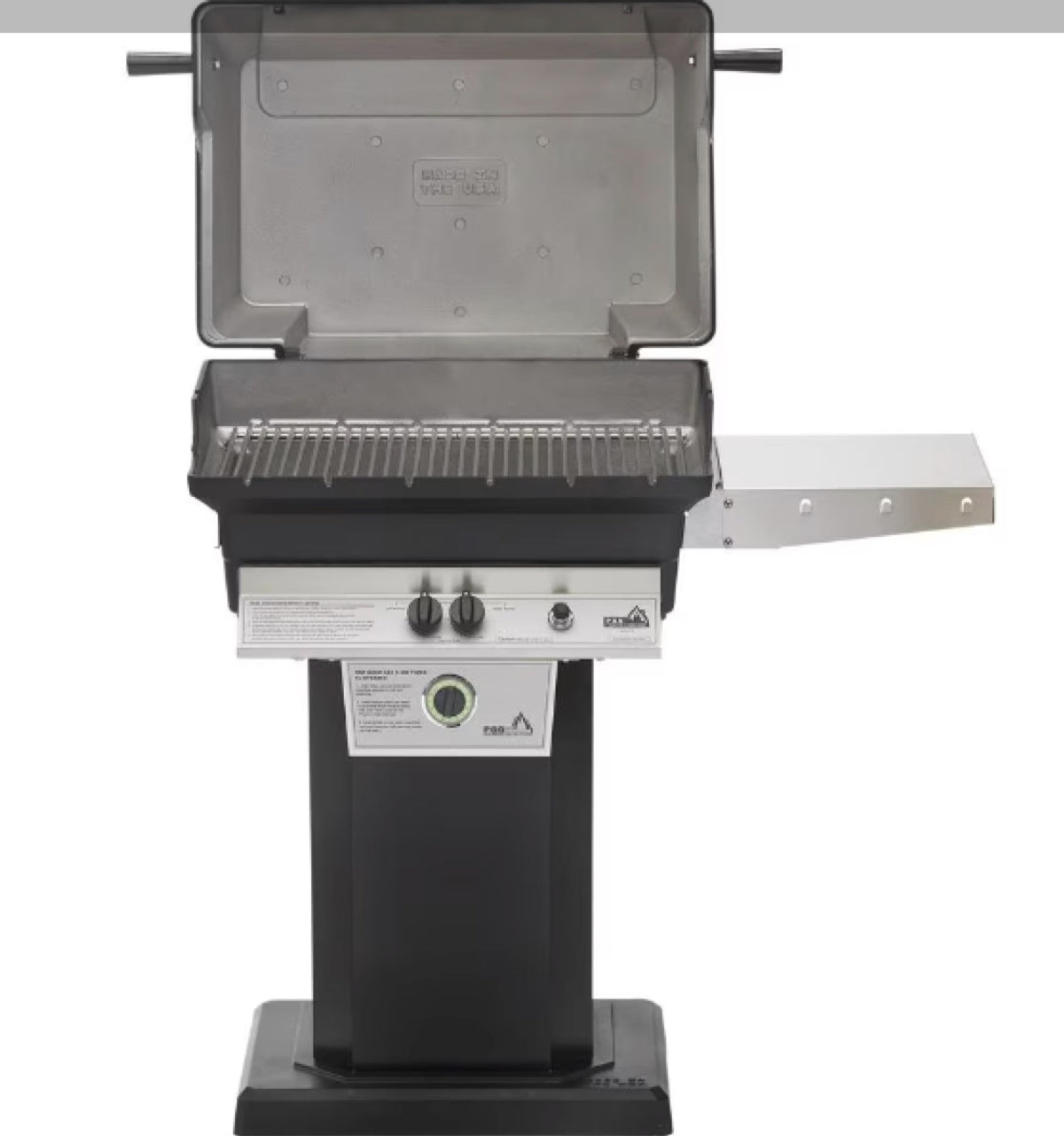 PGS T Series T30 Commercial - 2-Burner Black Patio Base Grill - Natural Gas - T30NG + ABPED + ANB