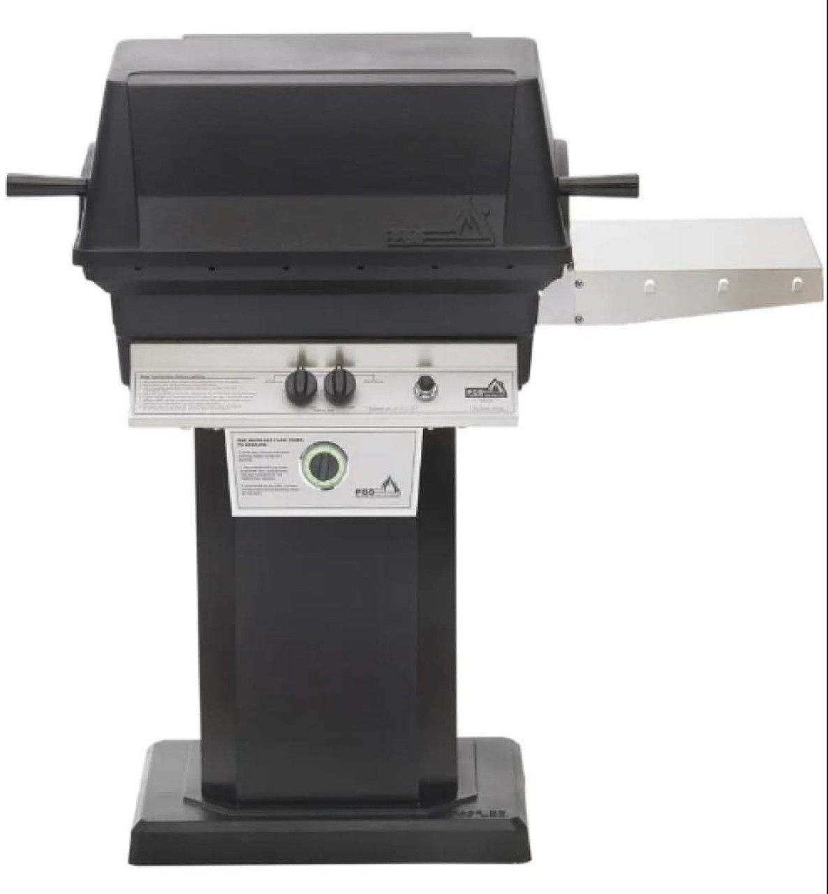 PGS T Series T30 Commercial - 2-Burner Black Patio Base Grill - Liquid Propane Gas - T30LP + ABPED + ANB