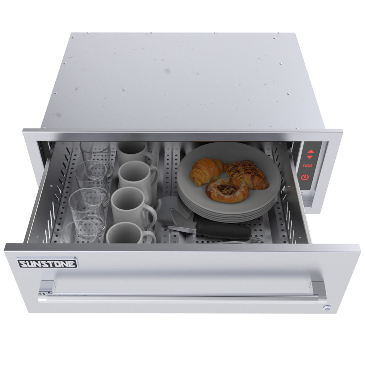 Sunstone 30" Electrical 110Volt Warming Drawer - SAP30WDPRO