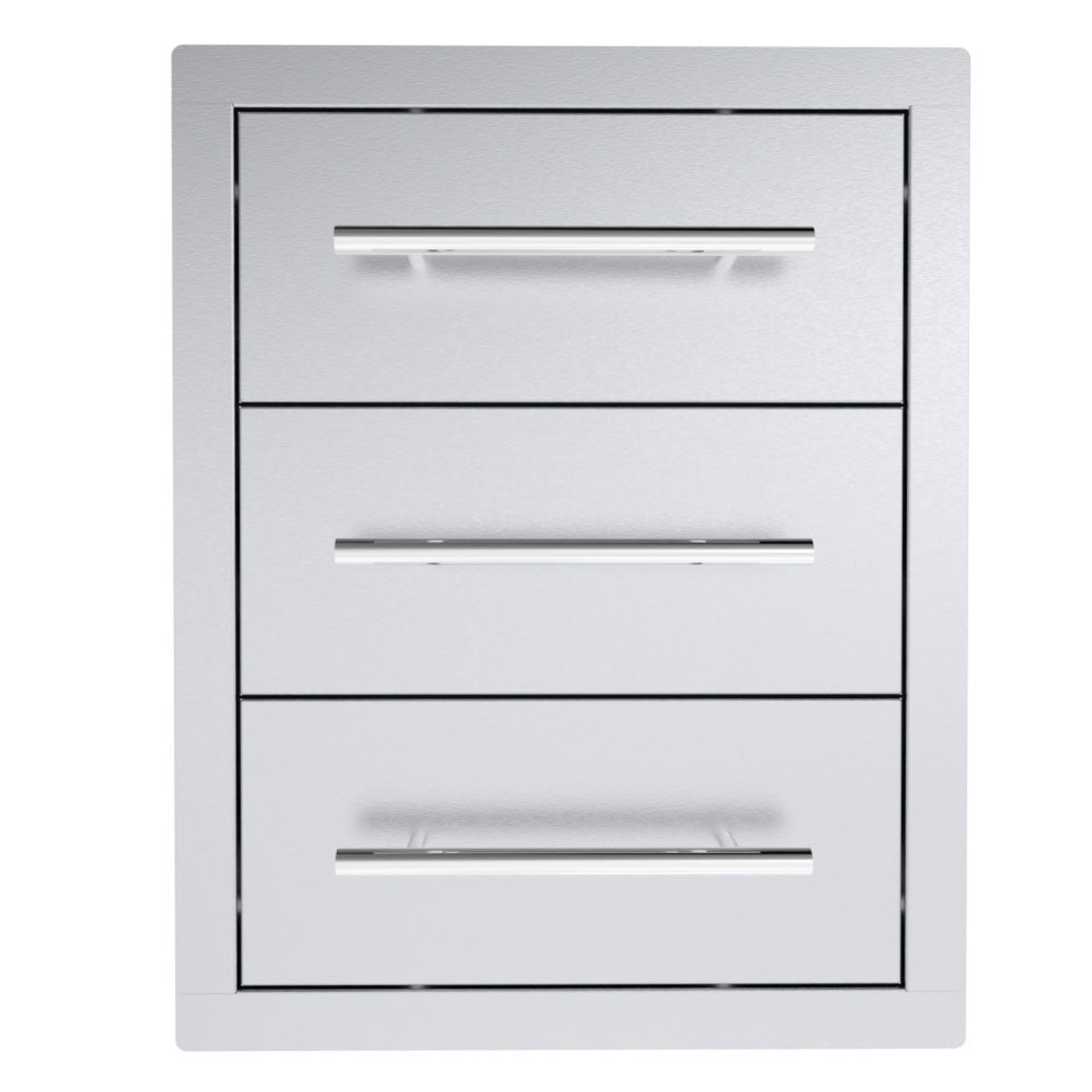 Sunstone 16 Inch Texan Series Large Triple Drawer Unit - TEX-16TD