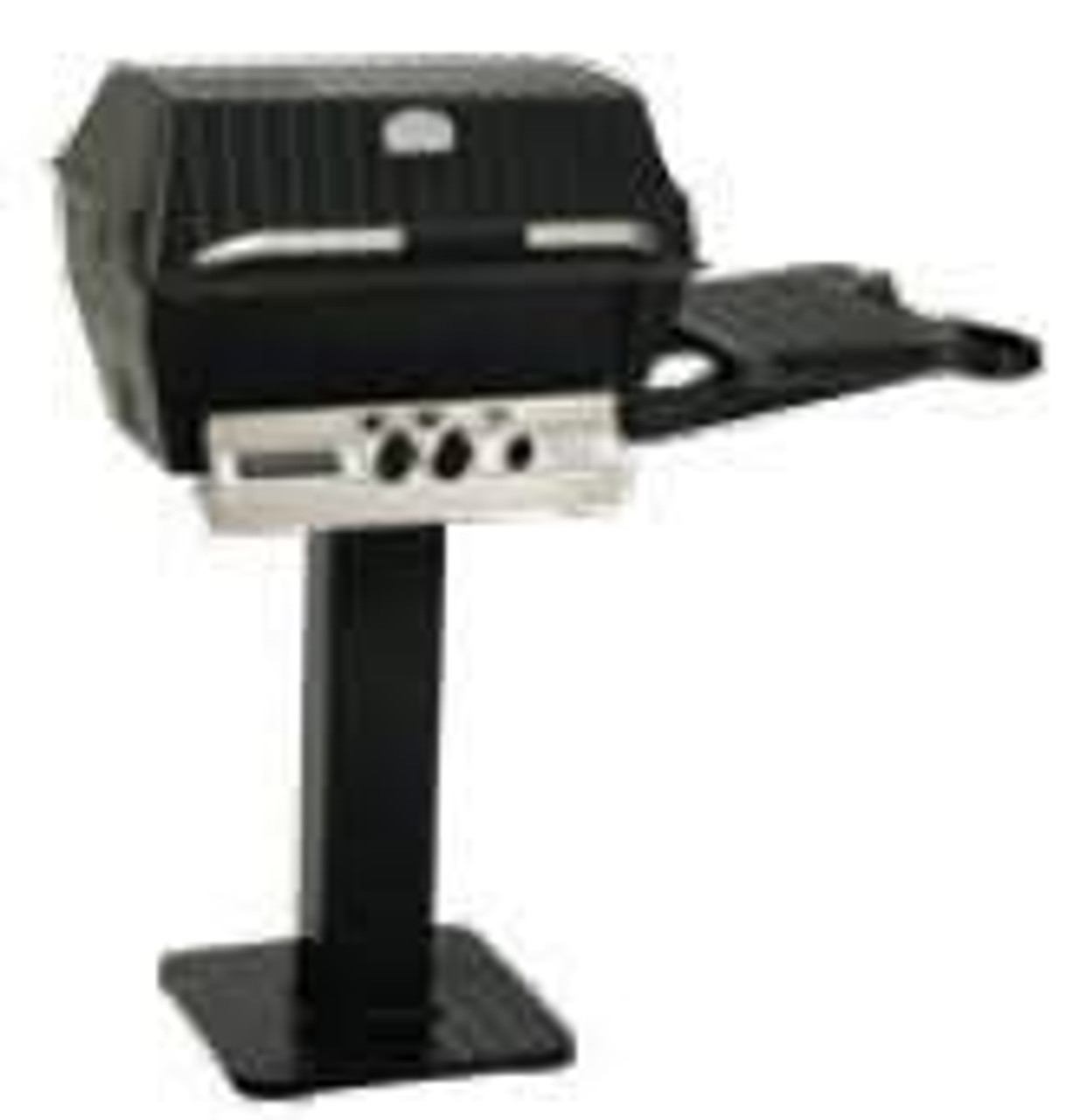 Broilmaster Premium - 24-Inch 2-Burner Black Patio Base Grill - Natural Gas - P4XN + BL26P