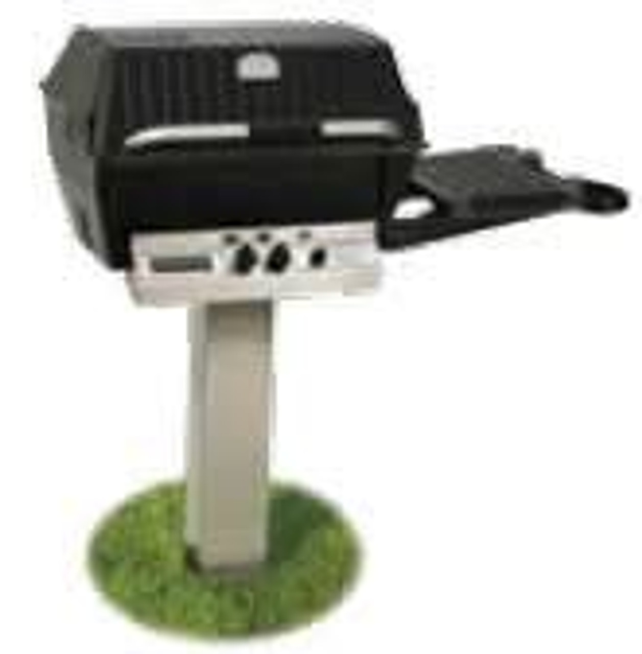 Broilmaster Premium - 24-Inch 2-Burner In Ground Post Grill - Natural Gas - P4XN + SS48G