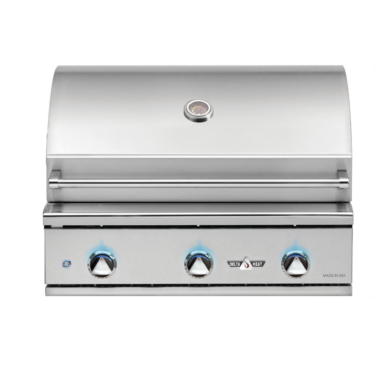 Delta Heat - 32-Inch 3-Burner Built-In Grill Natural Gas - DHBQ32G-DN