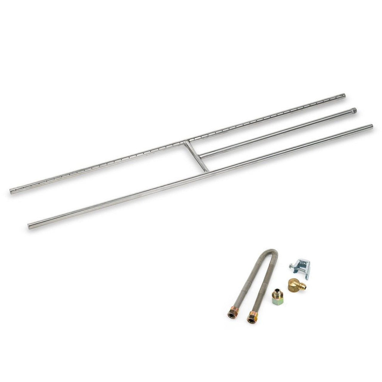American Fire Glass 48" H Style Burner (48" x 8") - SSH48