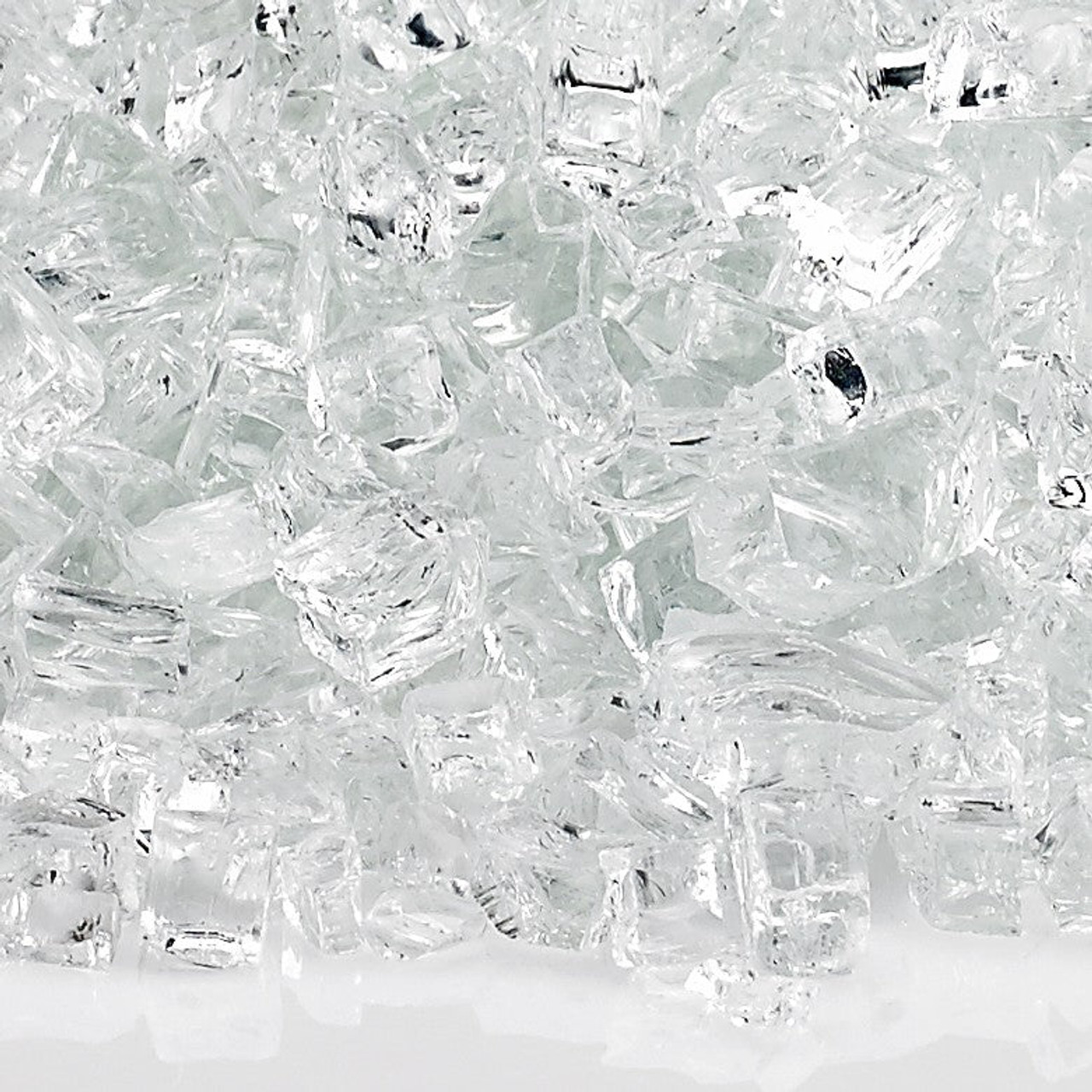 American Fire Glass 1/4" StarFire, 10 lb. Jar Fire Glass - AFFSTFR10J