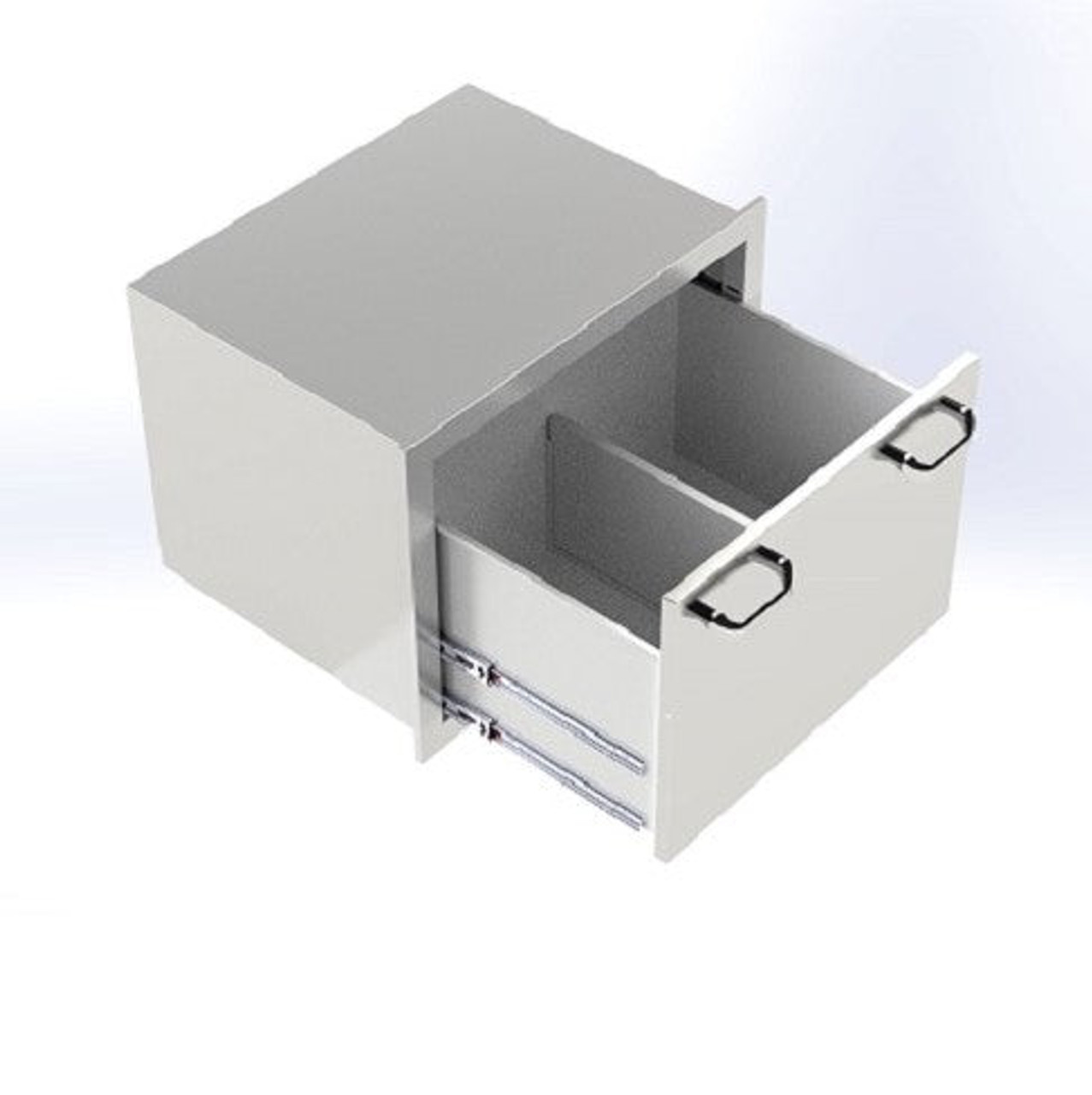 PCM 260 Series 30 Inch Roll Out Fully Insulated Ice Chest Storage Drawer - BBQ-260-FID