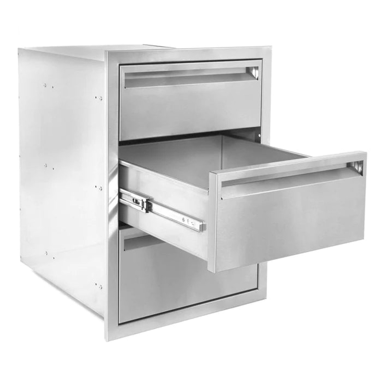 PCM 350 Series 16 Inch Triple Access Drawer - BBQ-350-DRW3