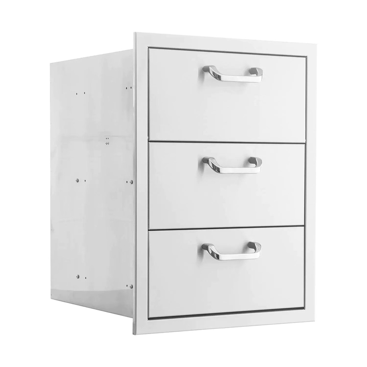 PCM 260 Series 16 Inch Triple Access Drawer With Paper Towel Holder - BBQ-260-DRW3-PTH