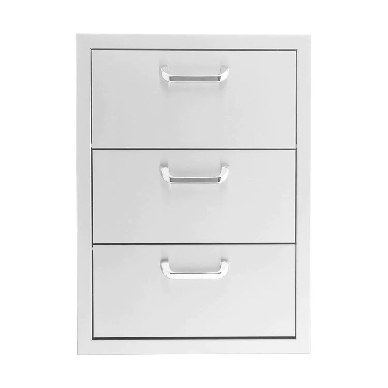 PCM 260 Series 16 Inch Triple Access Drawer With Paper Towel Holder - BBQ-260-DRW3-PTH