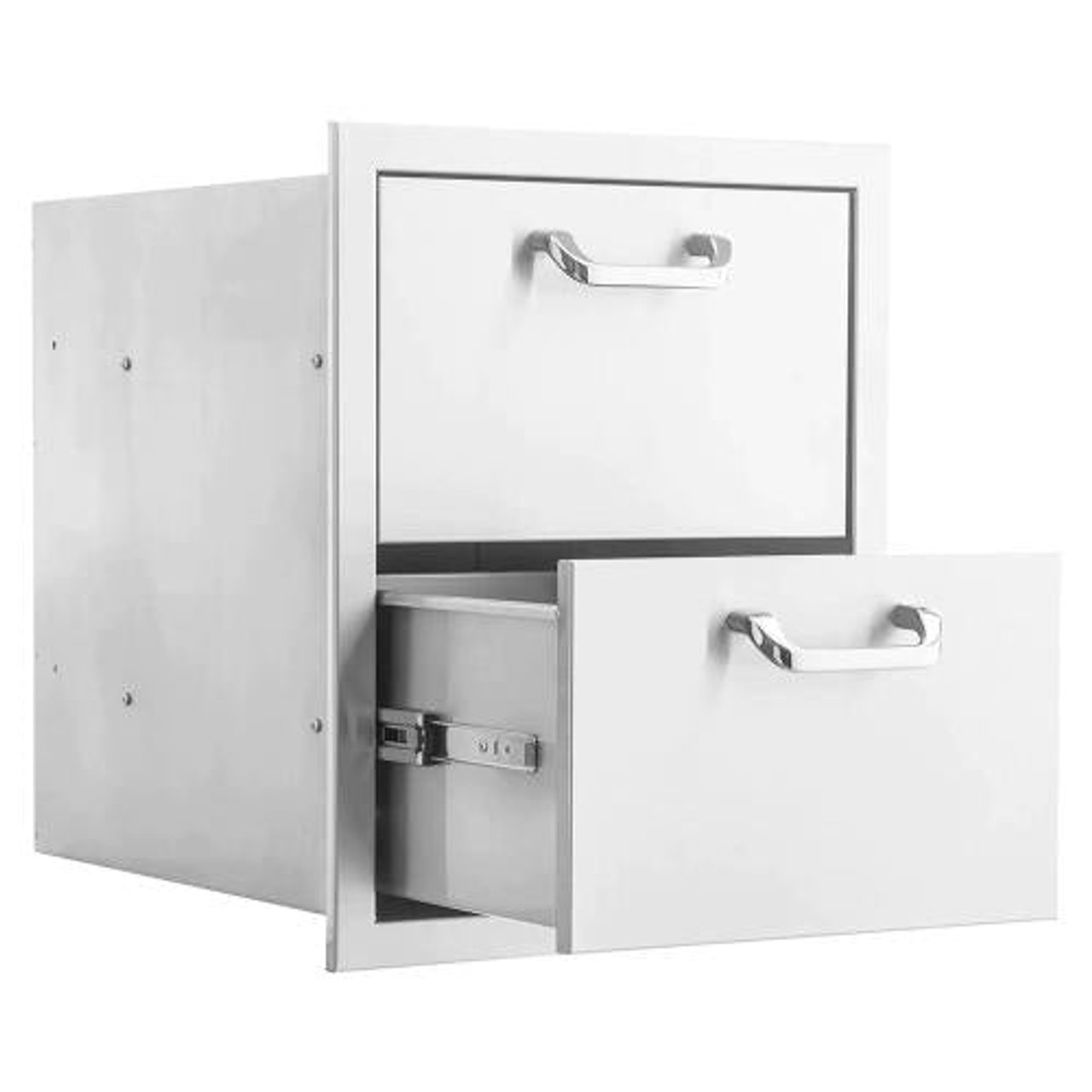 PCM 260 Series 16 Inch Double Access Drawer - BBQ-260-DRW2