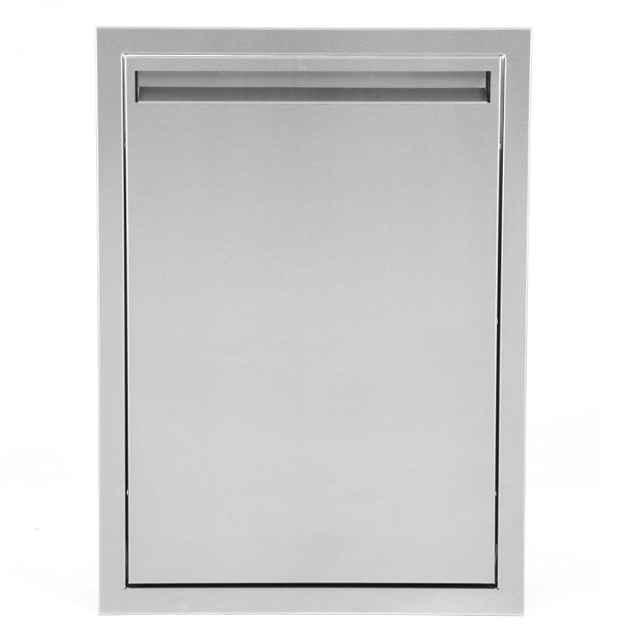 PCM 260 Series 13 Inch narrow Roll Out Trash Bin - BBQ-260-TRNW-DRW