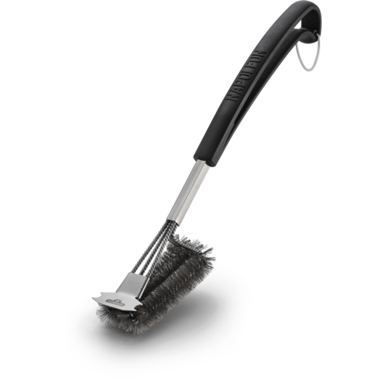 Napoleon Triple-Row Vertical Grill Brush with Stainless Steel Bristles - 62063
