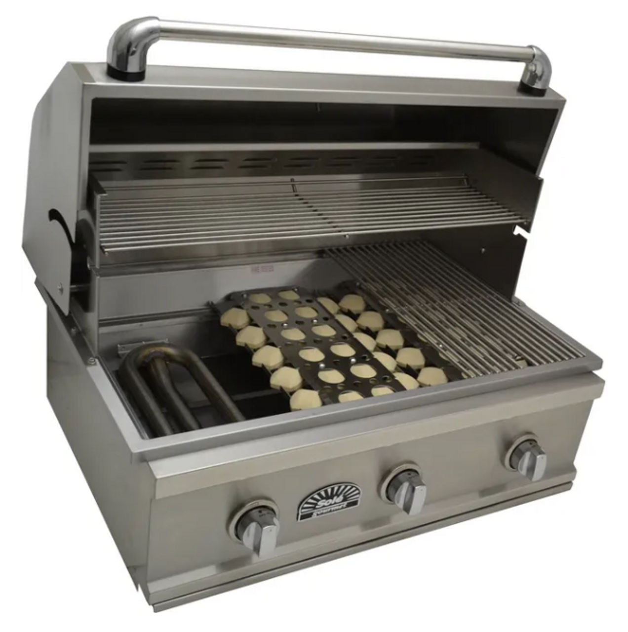 Sole Gourmet TR Series - 32-Inch 3-Burner Built-In Grill - Liquid Propane Gas - 320BQTRLP