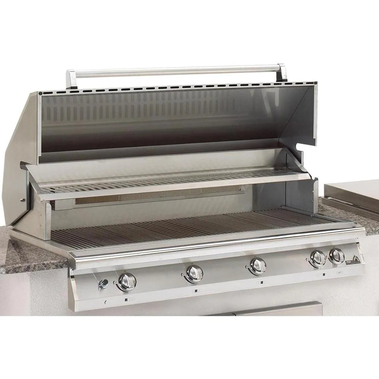 PGS Legacy Big Sur Gourmet - 51-Inch 4-Burner Built-In Grill - Liquid Propane Gas - S48RLP