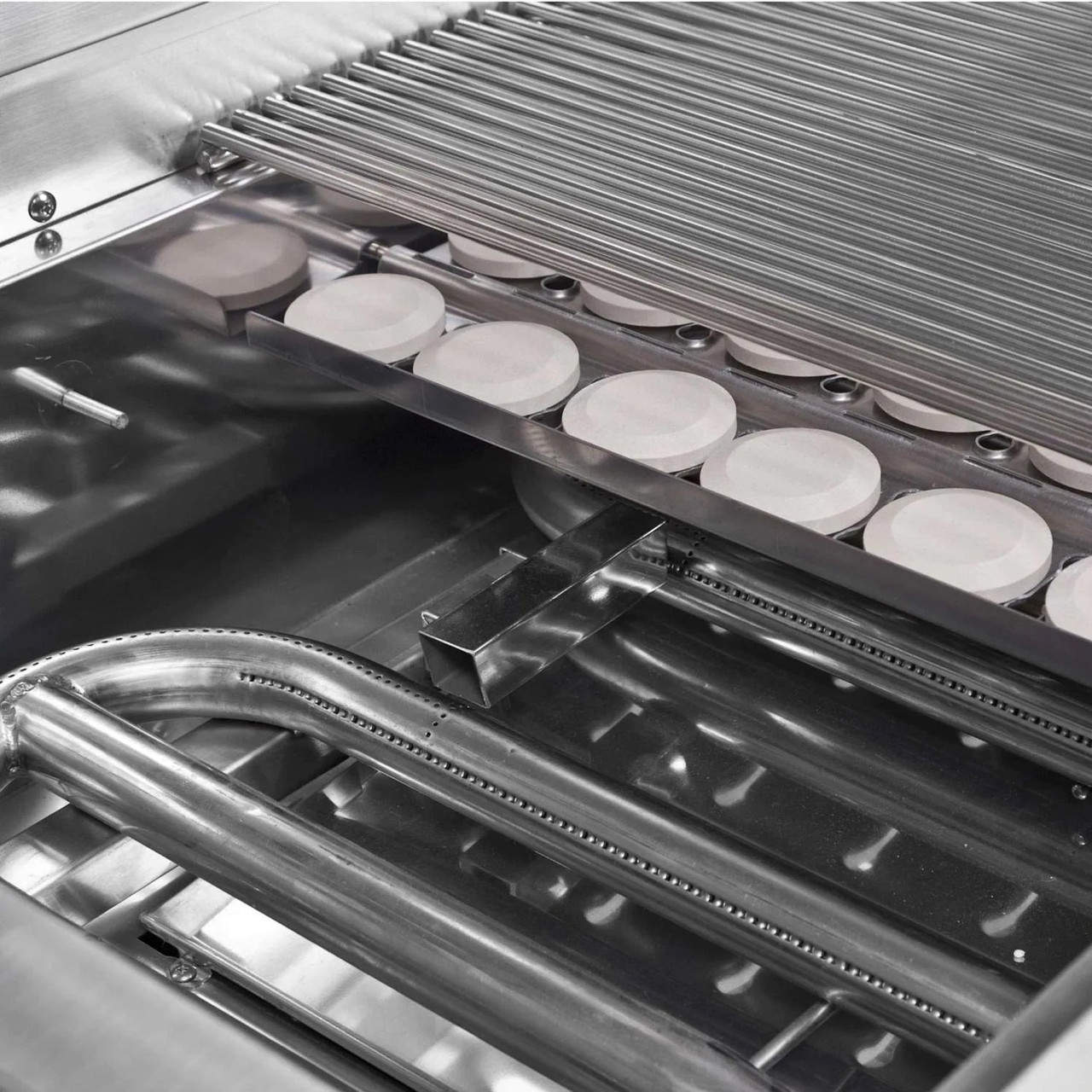 PGS Legacy Pacifica Gourmet - 39-Inch 3-Burner Built-In Grill -Liquid Propane Gas - S36RLP