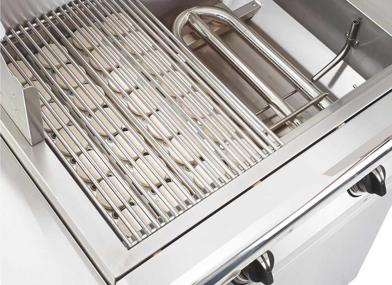 PGS Legacy Newport Gourmet - 30-Inch 2-Burner Built-In Grill - Liquid Propane Gas - S27RLP