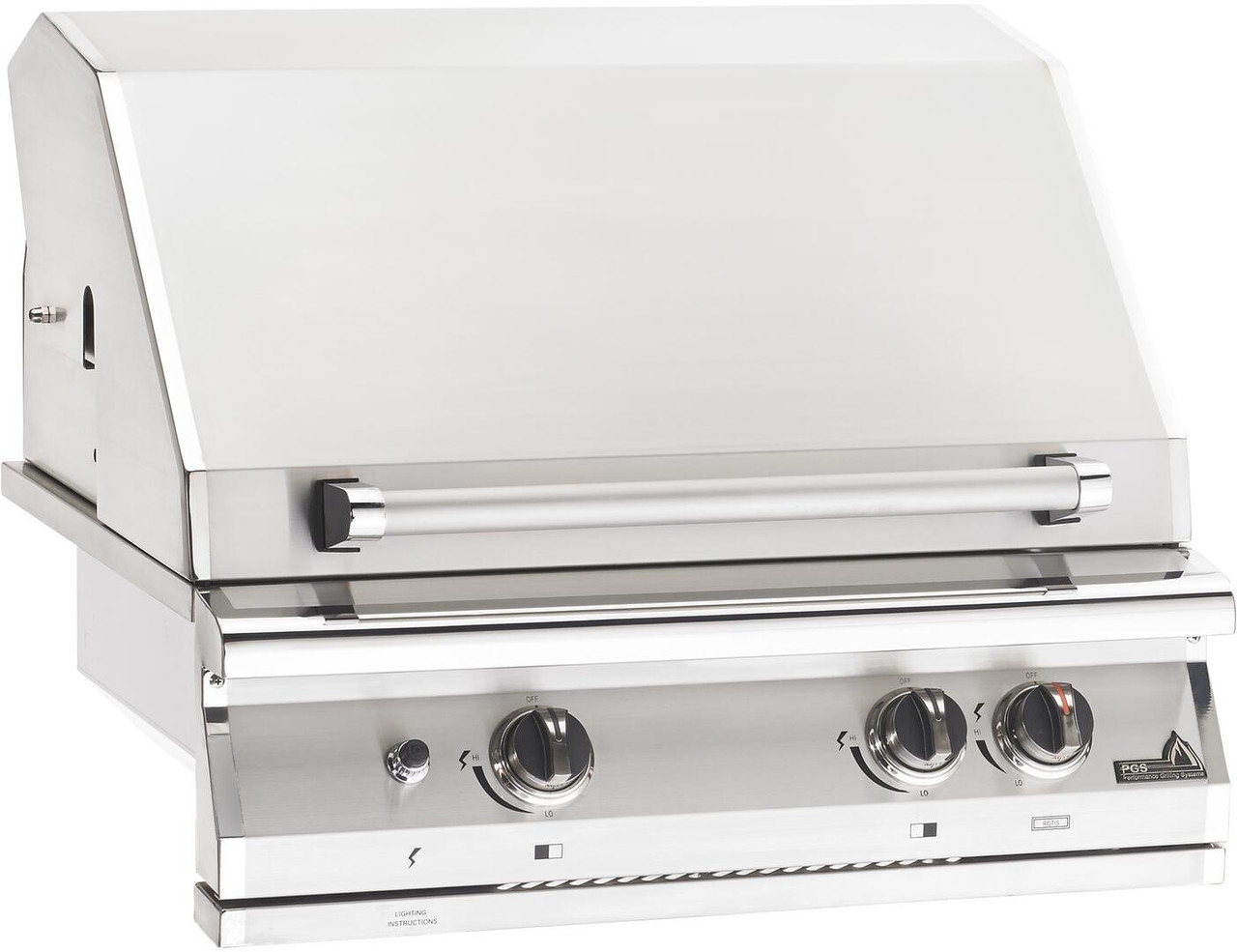 PGS Legacy Newport Gourmet - 30-Inch 2-Burner Built-In Grill - Liquid Propane Gas - S27RLP