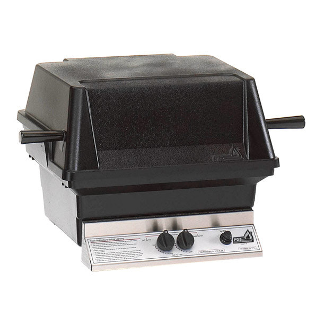 PGS A Series A30 - 20-Inch 2-Burner Built-In Grill - Liquid Propane Gas - A30LP