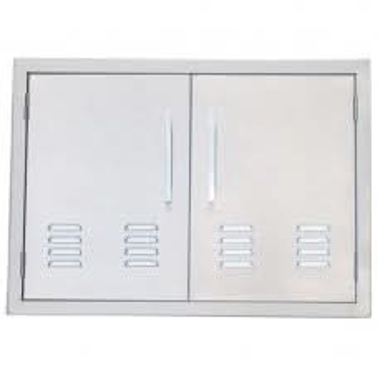 Sunstone Signature Beveled 30 Inch Double Access Door with Vents - BA-VDD30