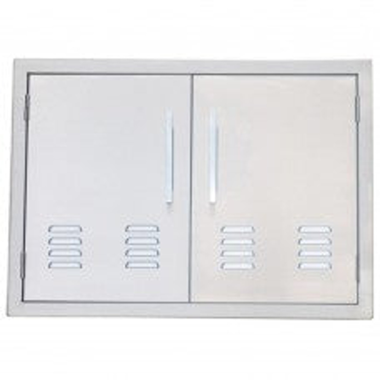 Sunstone Signature Beveled 30 Inch Double Access Door with Vents - BA-VDD30