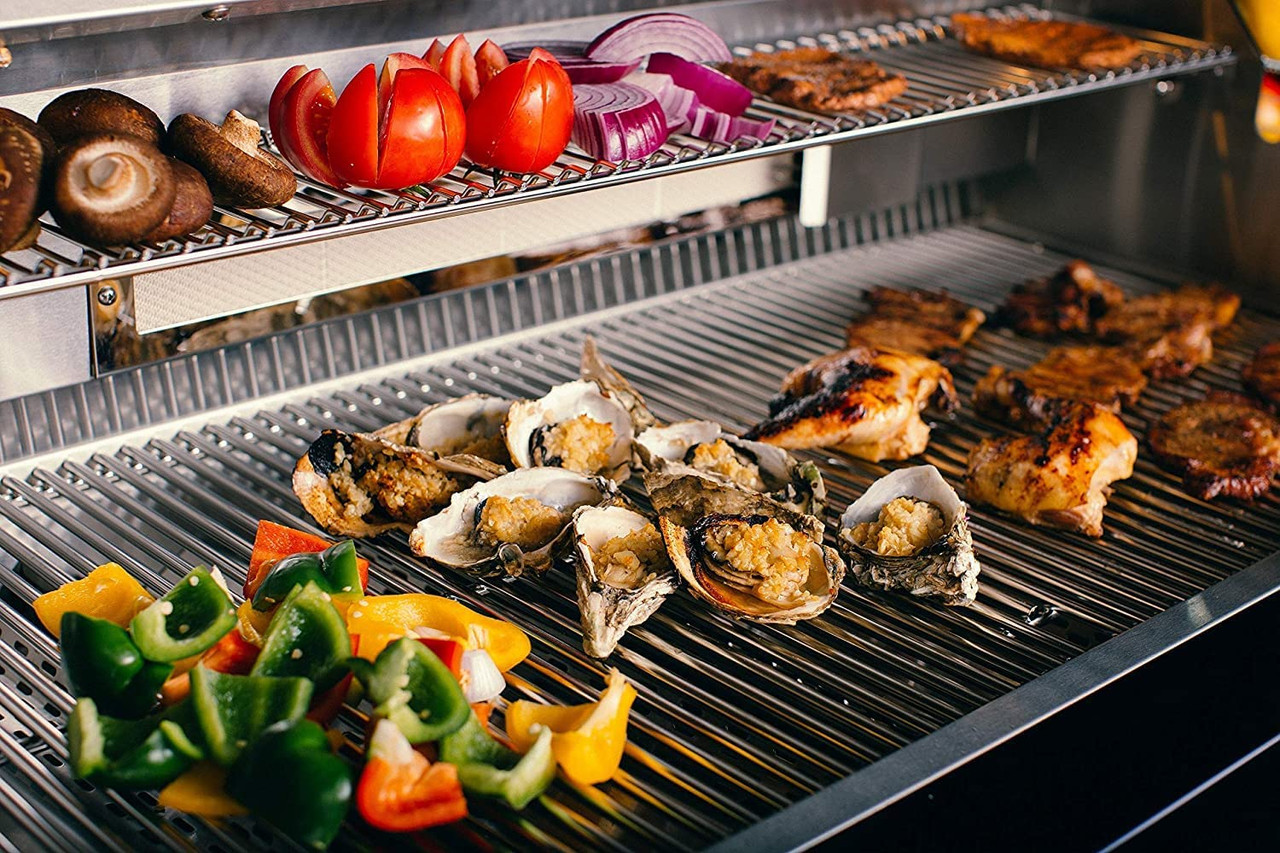 Bonfire Whistler - 34-Inch 4-Burner Freestanding Grill -  Liquid Propane Gas - CBF4DD-LP