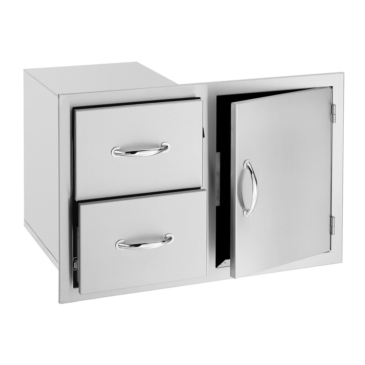 Summerset Access Door & Double Drawer Combo, 30 Inch - SSDC2-30