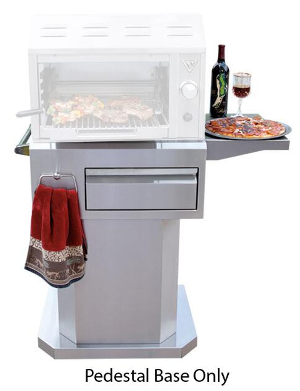 Twin Eagles 24 Inch Salamangrill Pedestal Cart - TSGB24