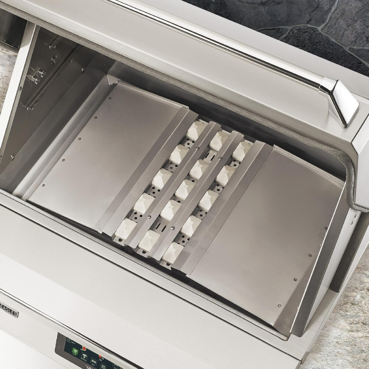 Twin Eagles Wi-Fi Controlled 36-Inch Built-In Stainless Steel Pellet Grill and Smoker - with Rotisserie - TEPG36R