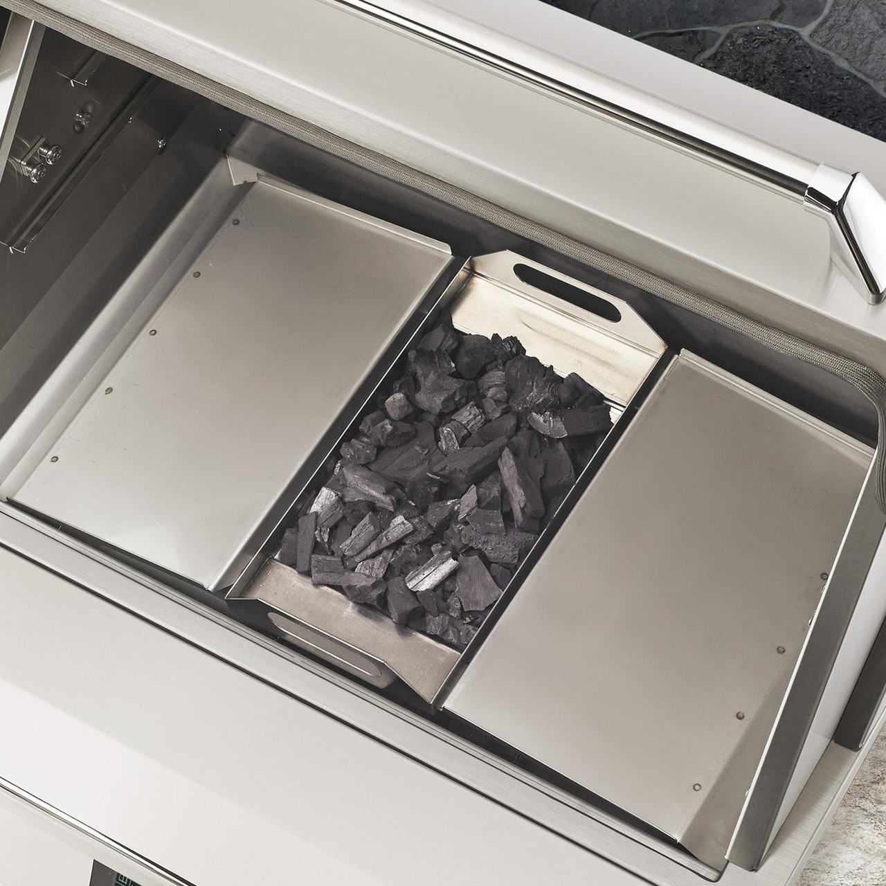 Twin Eagles Wi-Fi Controlled 36-Inch Built-In Stainless Steel Pellet Grill and Smoker - with Rotisserie - TEPG36R