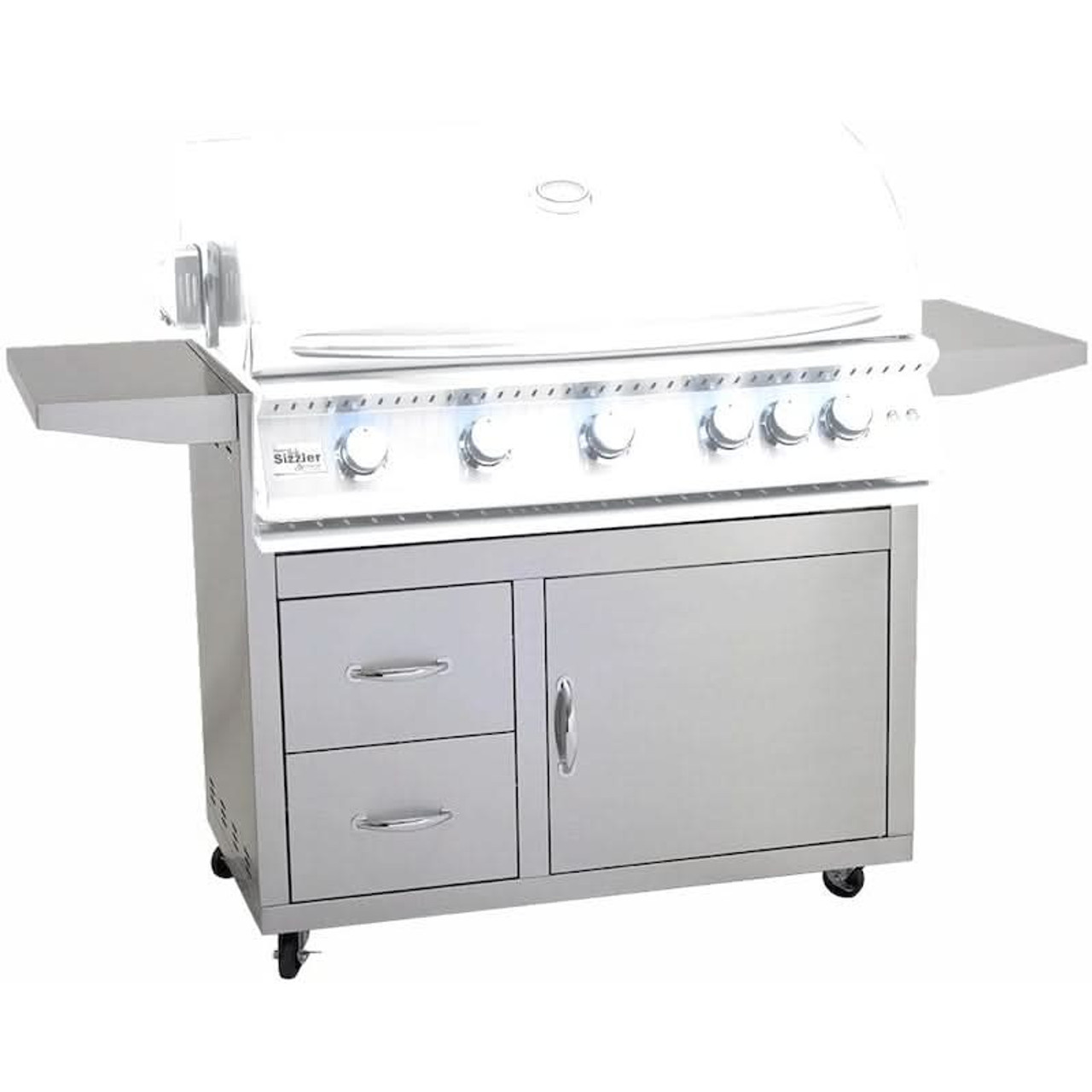 Summerset Cart Sizpro for Sizprozler 40" Grill - CART-SIZ40-DC