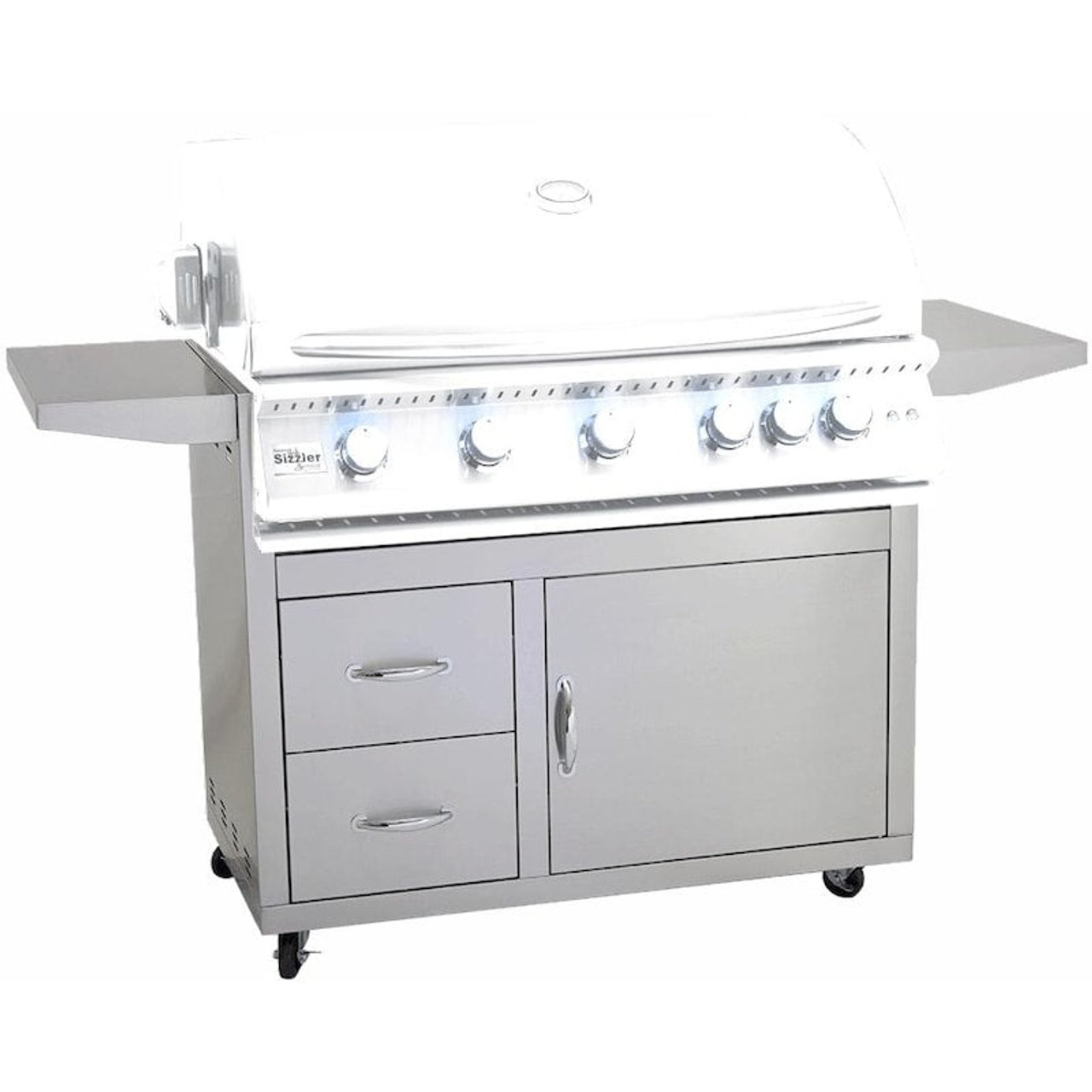 Summerset Cart Sizpro for Sizprozler 40" Grill - CART-SIZ40-DC