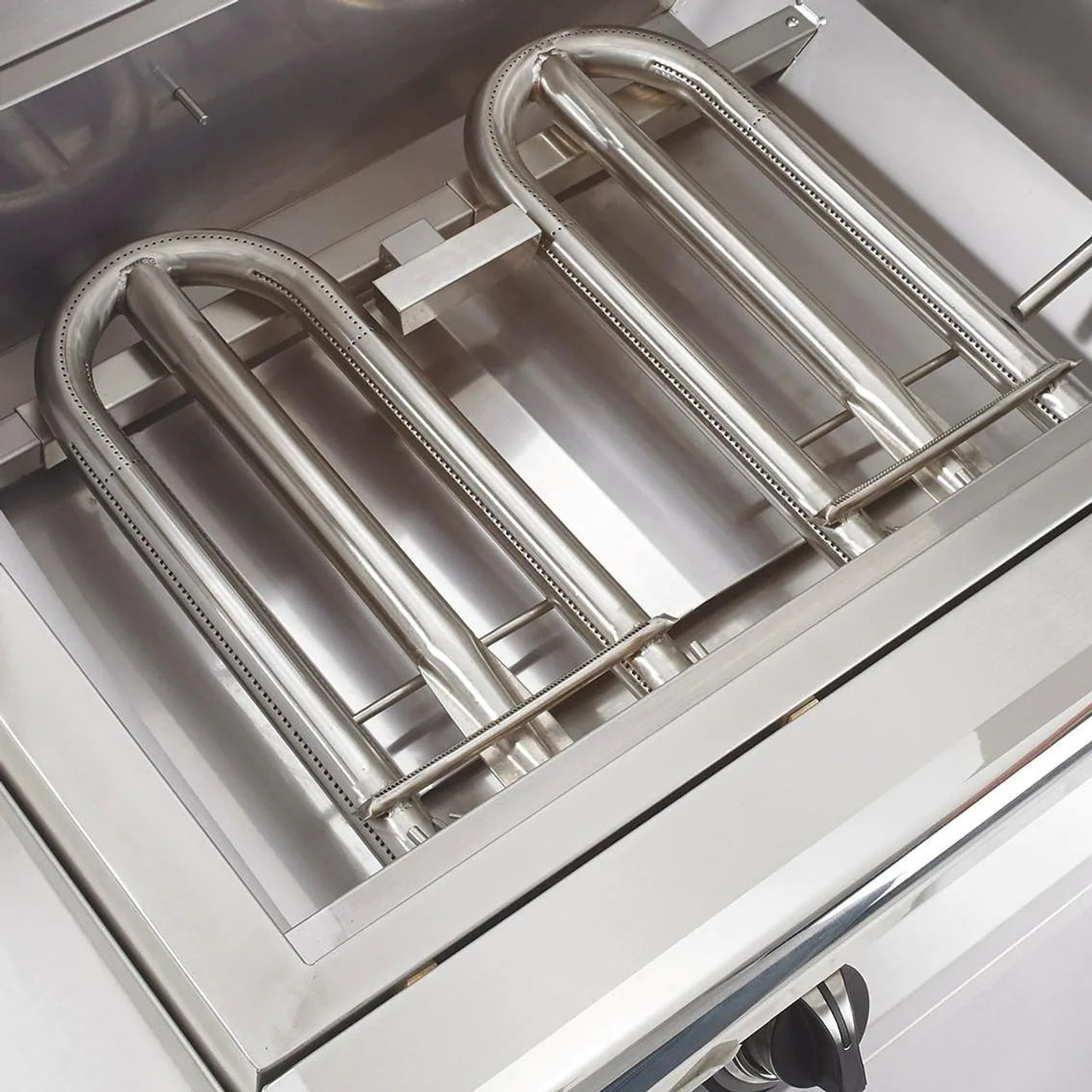PGS T Series Big Sur Commercial - 51-Inch 4-Burner Built-In Grill with One Hour Gas Timer - Liquid Propane Gas - S48TLP