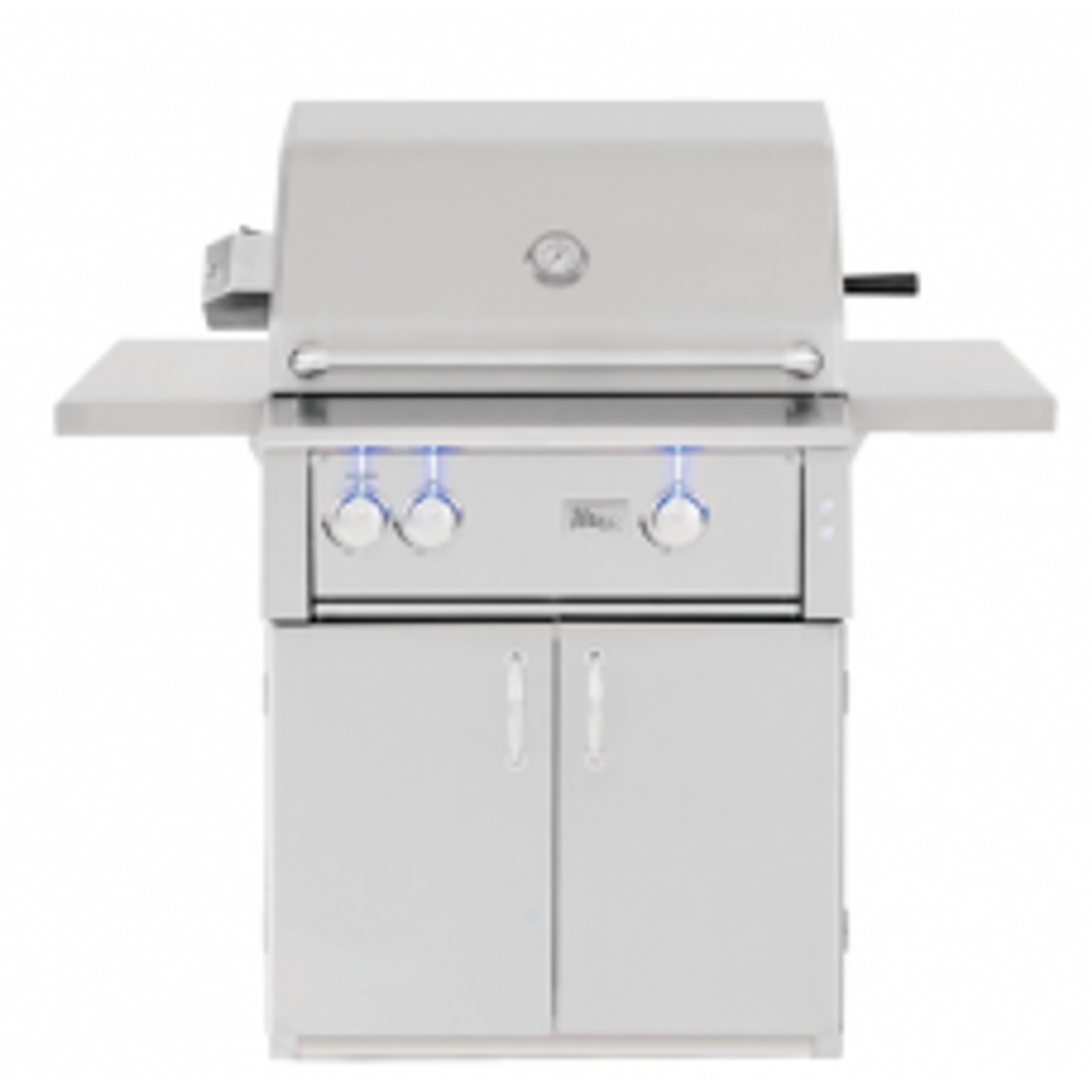 Summerset Alturi - 30-Inch 2-Inch Freestanding Grill - Burner Natural Gas - ALT30T-NG + CART-ALT30