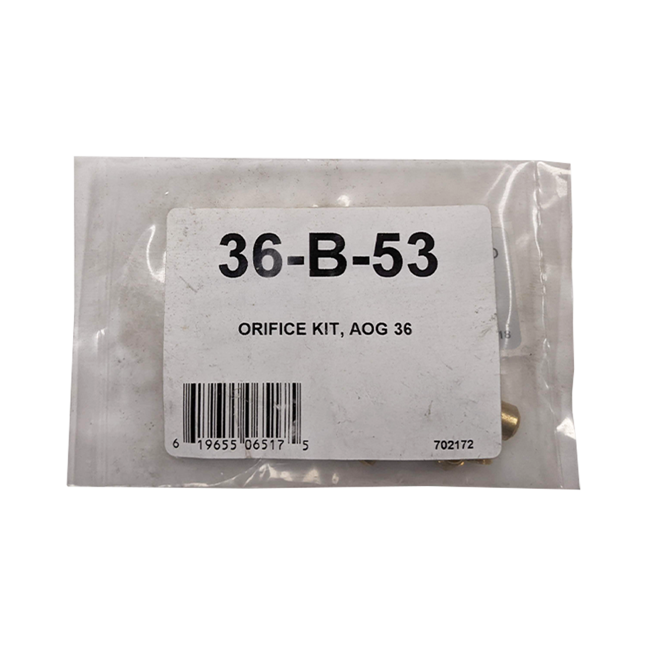 American Outdoor Grill Orifice Kit For PRE 2015 - AOG36B53