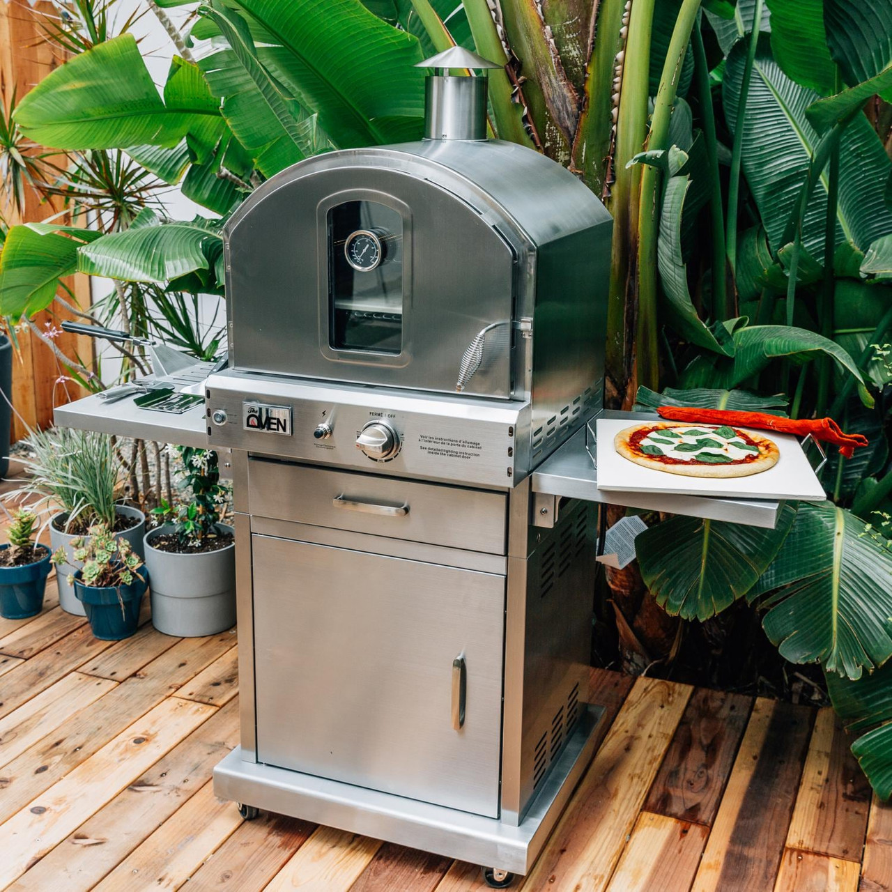 Summerset the Freestanding Outdoor Oven Natural Gas - SS-OVFS-NG