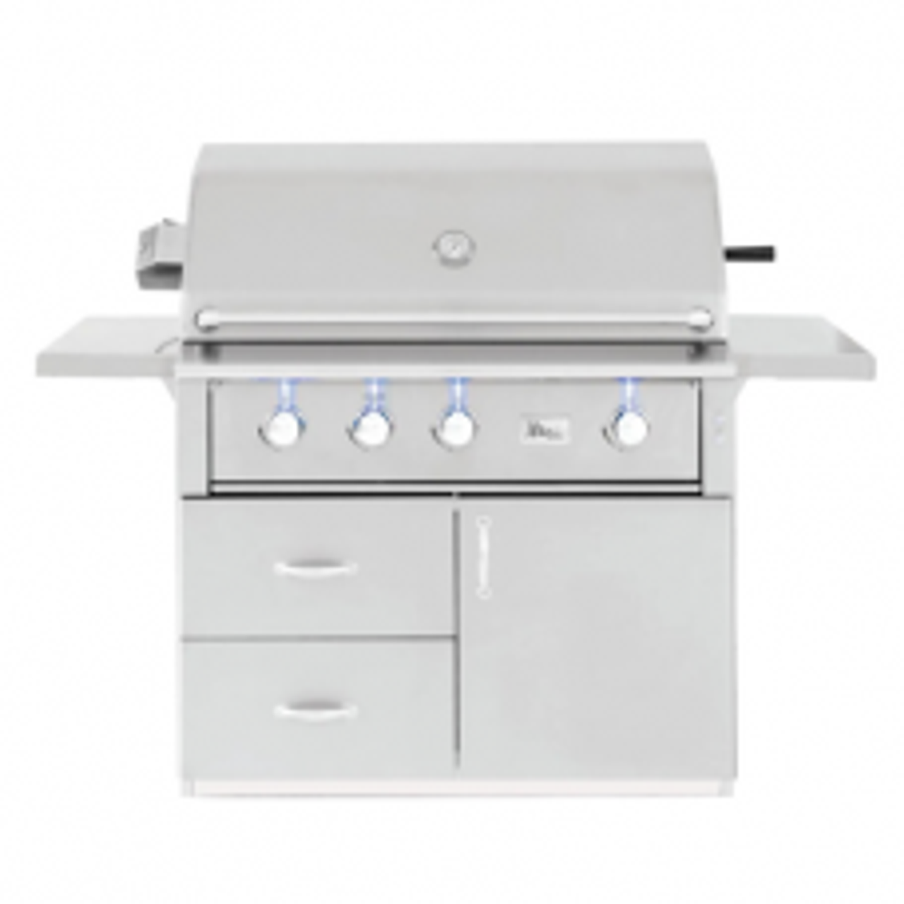 Summerset Alturi - 42-Inch 3-Burner Freestanding Grill - Natural Gas - ALT42T-NG + CART-ALT42