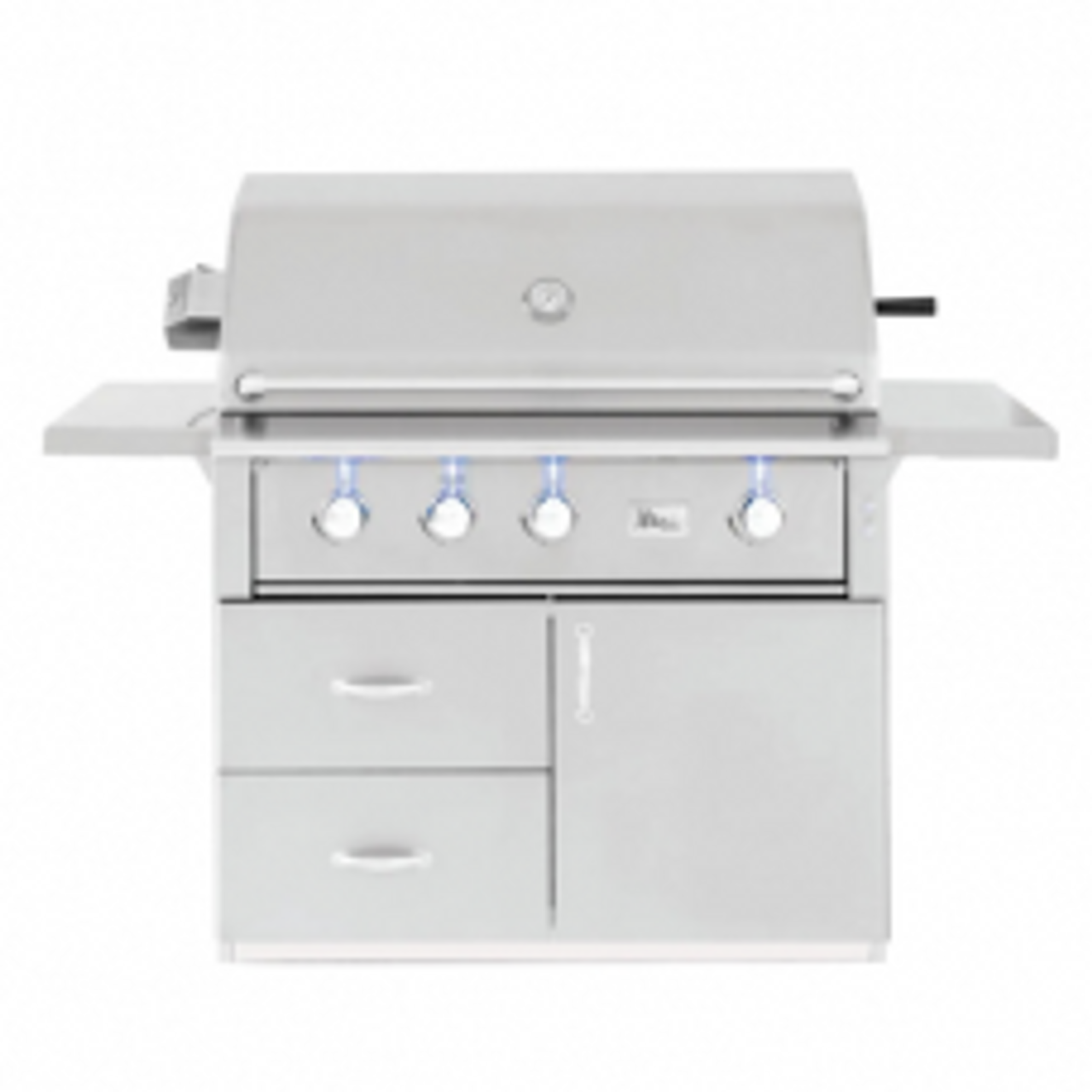 Summerset Alturi - 42-Inch 3-Burner Freestanding Grill - Natural Gas - ALT42T-NG + CART-ALT42