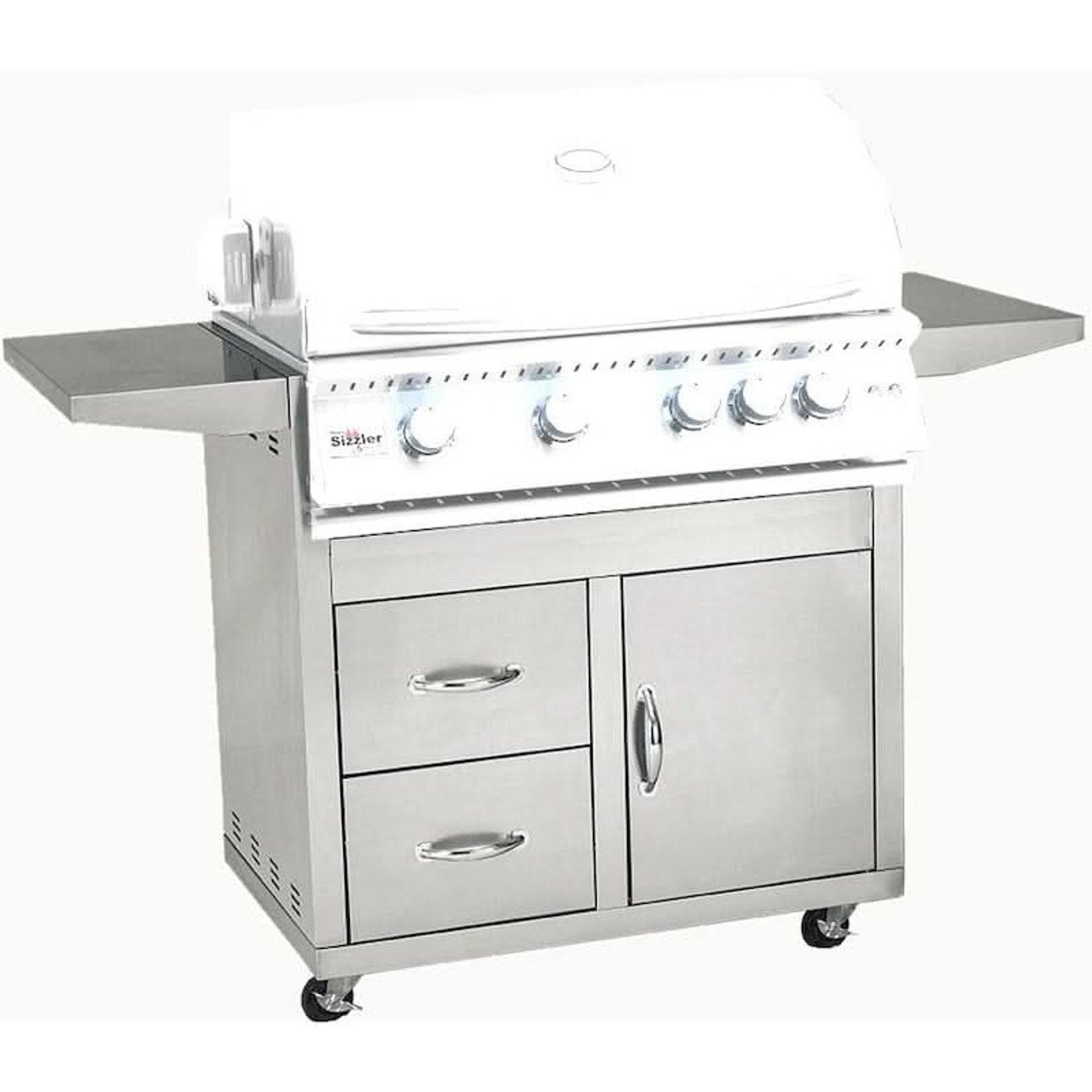 Summerset Cart Sizpro for Sizprozler 32" Grill - CART-SIZ32-DC