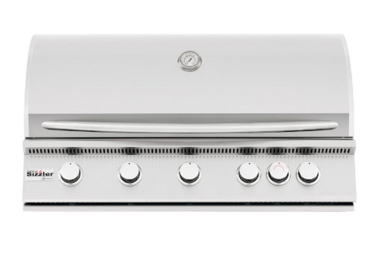 Summerset Sizzler - 40-Inch 5-Burner  Built In Grill - Liquid Propane Gas- SIZ40-LP