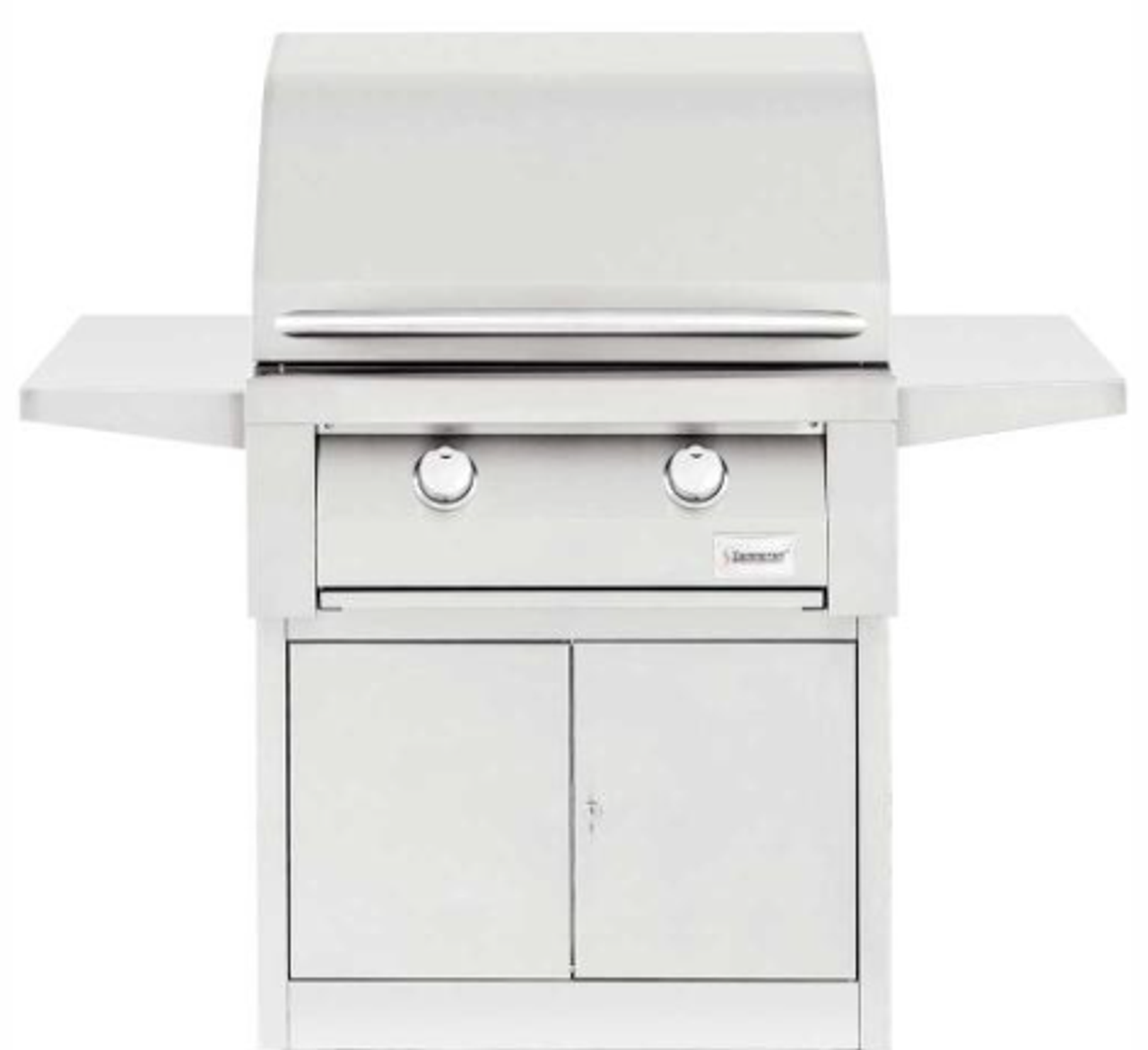 Summerset Builder - 30-Inch 2-Burner Freestanding Grill on Pedestal - Liquid Propane Gas - SBG30-LP + SBG30-PED