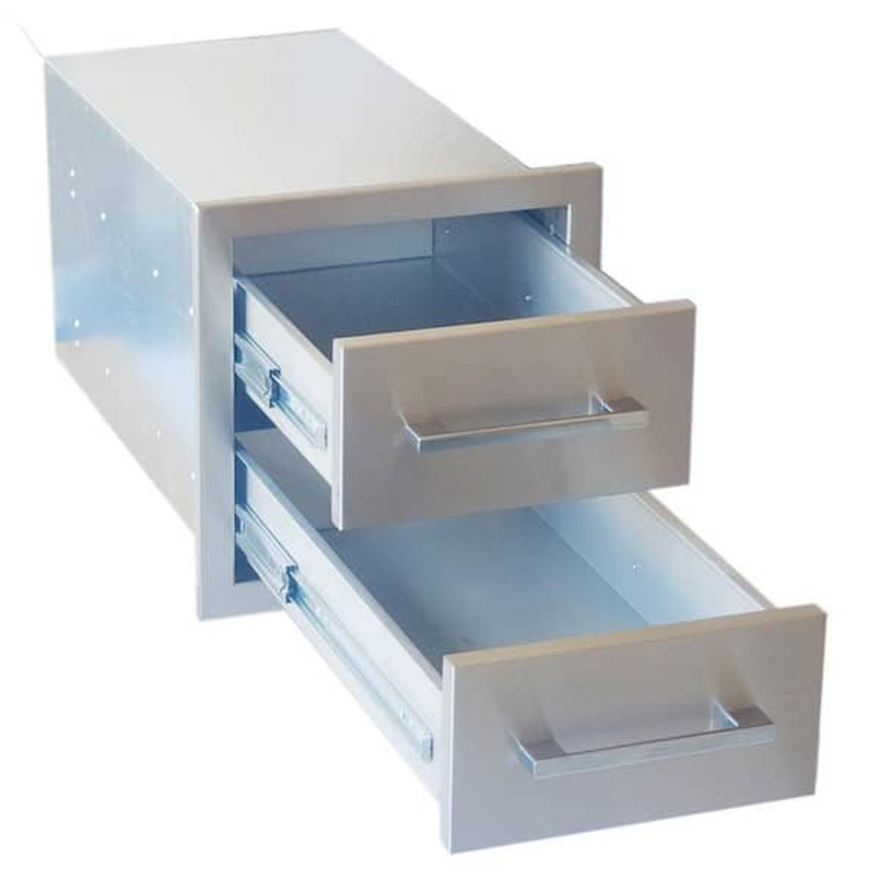 Sunstone 12" Beveled Frame Double Drawer - BA-DD12