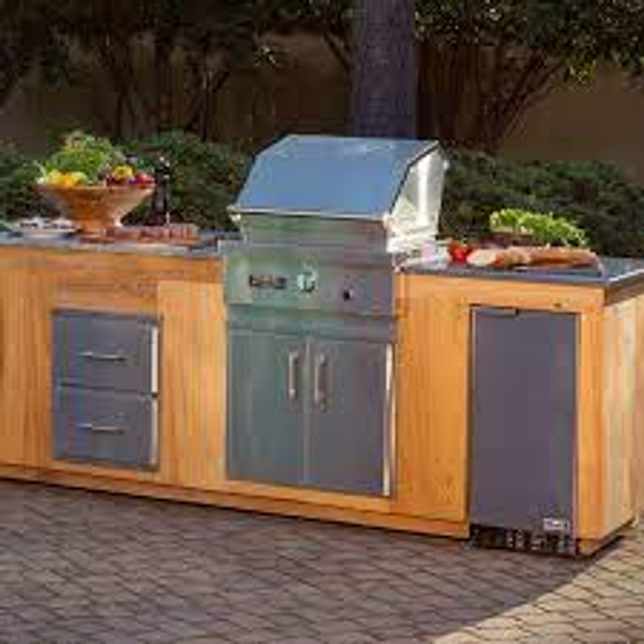 TEC 18 Inch Stainless Steel Double Access Drawers - DD18