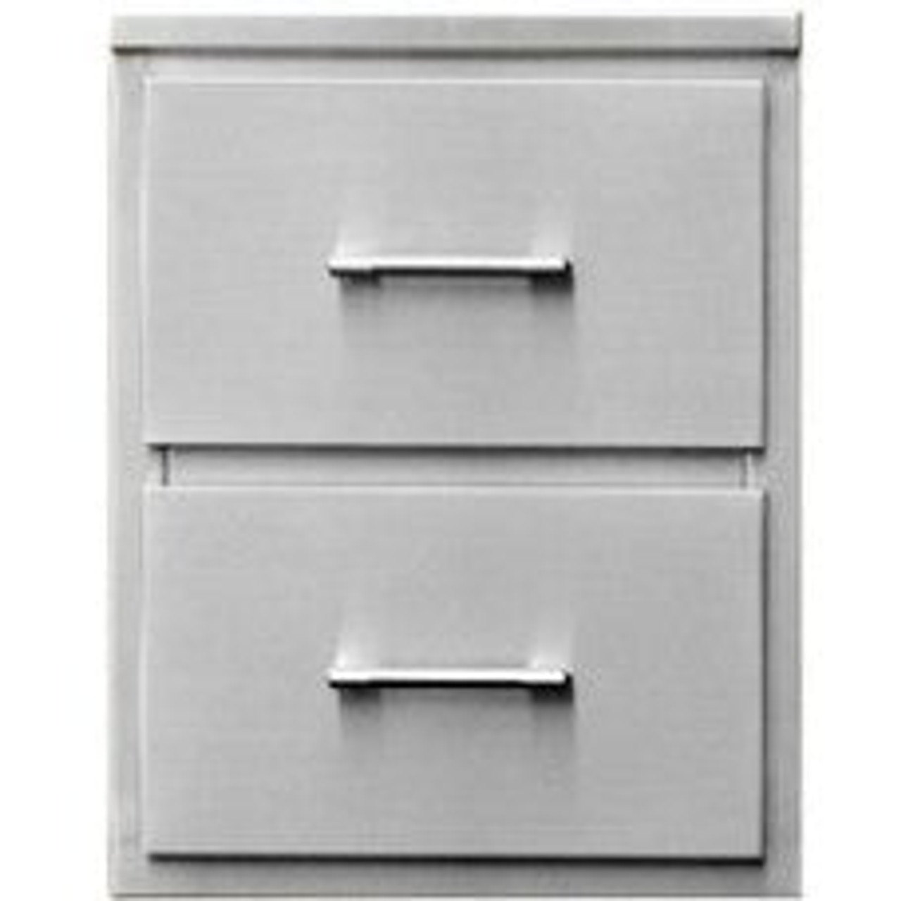 TEC 18 Inch Stainless Steel Double Access Drawers - DD18