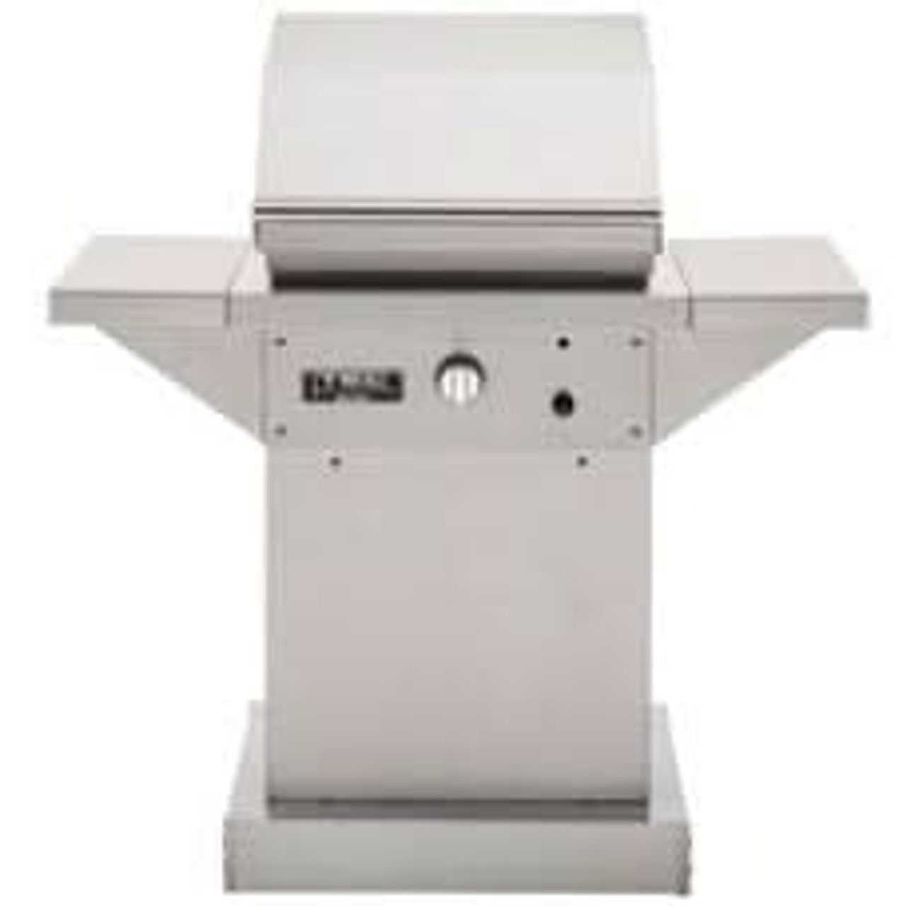 TEC Patio FR - 26-Inch 1-Burner Freestanding Infrared Grill - Natural Gas  On Stainless Pedestal - PFR1NTPEDS