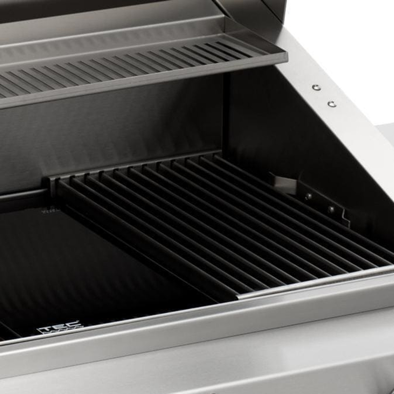 TEC Sterling Patio FR - 44-Inch 2-Burner Infrared Grill - Liquid Propane Gas on Stainless Steel Island - STPFR2LPISL